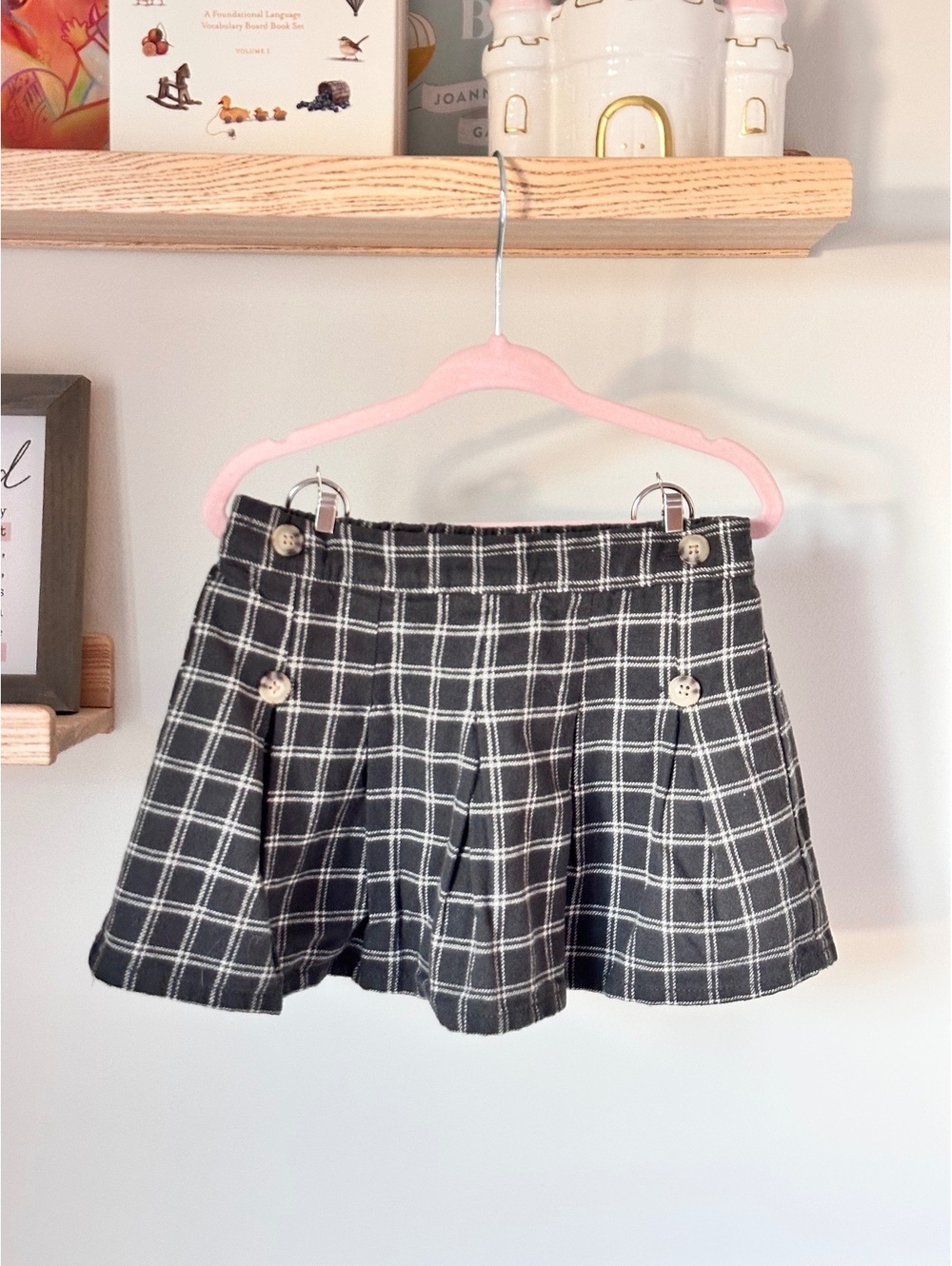 Baby B’Gosh Plaid Skirt Sz 24m